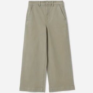 Everlane Wide Leg Crop - Sage Green